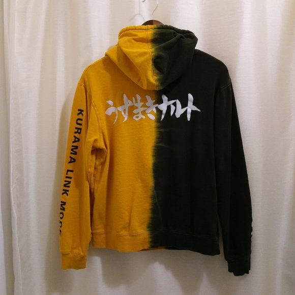 Naruto Uzumaki Yellow Black Hoodie - Sz Med - Picture 5 of 10